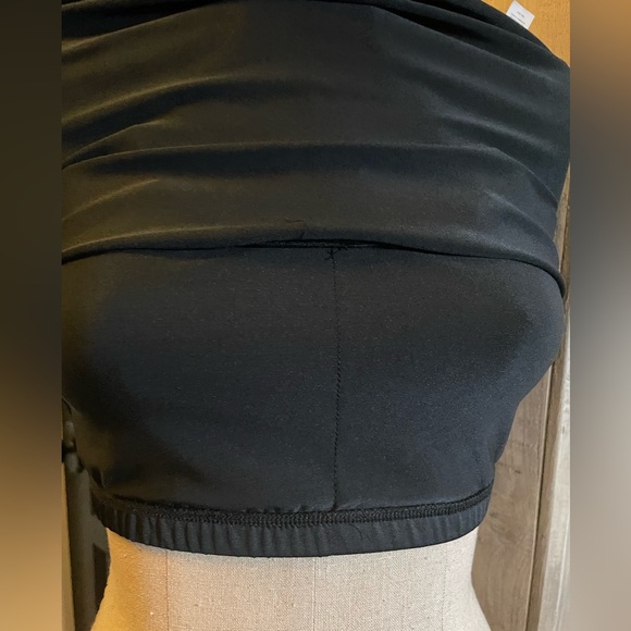 ELECTRIC YOGA Black Widow Faux Leather Look Tank Top Women’s Size M 🖤⚡️🖤 - Picture 4 of 13